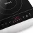 Aragaz cu inductie electrica Kitfort KT-120, 1 arzator, Vitroceramica, Negru, Alb