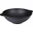 Tigaie Wok Brizoll W30, 4.7 l,  30 cm,  Fonta,  Acoperire antiaderenta,  Negru