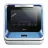 Посудомоечная машина MIDEA MCFD42900BL MINI, 2 комплекта, 6 программ, Электронное управление, 42 см, Синий, A+