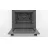 Cuptor electric incorporabil BOSCH HBF154YS0, 66 l, 7 functii, Grill, Timer, Curatare traditionala, Negru, Inox, A