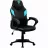 Fotoliu Gaming ThunderX3 EC1 Black/Cyan, Placaj, Piele artificiala, Gazlift, 150 kg, 165-180 cm, Negru, Turcoaz