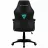 Fotoliu Gaming ThunderX3 EC1 Black/Cyan, Placaj, Piele artificiala, Gazlift, 150 kg, 165-180 cm, Negru, Turcoaz