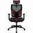 Fotoliu Gaming ThunderX3 Yama1 Black/Red, Piele artificiala, Nylon, Gazlift, 150 kg, 165-180 cm, Negru, Rosu