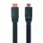 Cablu video Cablexpert CC-HDMI4F-6, 1.8 m, High speed HDMI flat cable with Ethernet, Supports 4K UHD resolutions at 60 Hz, 1.8 m, black color