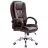 Офисное кресло AG RELAX, Сталь, Экокожа, Tilt, Коричневый, 52 x 52 x 110-118