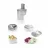 Robot de bucatarie BOSCH MUM54251, 900 W, 3.9 l, 7 viteze, Pentru framantare, Tel, Masina de tocat carne, Alb, Argintiu