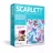 Cantar de podea SCARLETT SCBS33E080, 180 kg, Sticla calita, Cu desen, 1 х CR2032