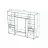 Шкаф-купе MOBILDOR LUX Aron 2600/600/2200, Дуб Сонома