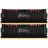 RAM KINGSTON FURY RENEGADE RGB (KF436C16RBAK2/16), DDR4 16GB (2x8GB) 3600MHz, CL16, 1.35V, Black