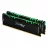 RAM KINGSTON FURY Renegade RGB (KF436C16RBAK2/16), DDR4 16GB (2x8GB) 3600MHz, CL16, 1.35V, Black