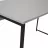 Стол DP B-120 SLIM~(120 x 60cm), ЛДСП, Серый