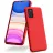 Чехол HELMET ase Liquid Silicon Samsung A03s, Red, 6.5"