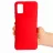 Чехол HELMET ase Liquid Silicon Samsung A03s, Red, 6.5"