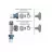 Адаптер INTEX Комплект переходников В для шлангов D32мм на D38мм