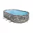 Каркасный металлический бассейн BESTWAY Power Steel Oval, 20241 l, 610 x 366 x 122 cм