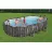 Bazin cu cadru metalic BESTWAY 5611RBW Power Steel Oval, 20241 l, 610 x 366 x 122 cm