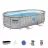 Bazin cu cadru metalic BESTWAY 56716BW Power Steel, 13430 l, 549 x 274 x 122 cm