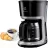 Cafetiera ELECTROLUX EKF 3300, 1.6 l, 1100 W, Negru, Argintiu