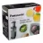 Storcator PANASONIC MJ-L500STQ, Cu un ax melcat, 0.9 l, 1.2 l, 150 W, 2 trepte de viteza, Argintiu, Negru