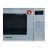 Микроволновая печь PANASONIC NN-ST27HMZPE, 20 л, 800 Вт, 5 уровней мощности, 9 программ, Сенсорное управление, Серебристый