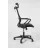 Офисное кресло AG Fly HB GTP TILT PL64, OH5, C11, Пластик, Ткань, Акриловая сетка, Tilt, Черный, 58 х 44 х 110-120