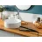 Ondulator Rowenta SF1810F0, 240 W, 2 setari, 210 °C, 110 mm, Acoperire ceramica, Negru, Argintiu