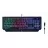Игровая клавиатура GEMBIRD GGS-UMGL4-01-RU, 4-in-1 Backlight Gaming kit Phantom, RU layout