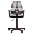 Kресло AG Falcon GTP MF A TA3, Ткань, Газлифт, Черный, 46 x 44.5 x 94-106