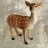 Decor Figuren Discounter Caprioara Bambi 53x45cm