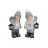 Figura Wurm WINTERKIND CU LAMPA, 23X17X45 CM