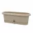Ghiveci pentru flori Form Plastic LOTOS L30 CM, L12 CM, H10,3 CM, V2 L, CREM