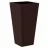 Цветочный горшок Form Plastic Rattana Slim L34 cm, l34 cm, H64 cm, V49,9 l, v11 l, cafeniu-inchis