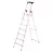 Лестница Hailo L60 ComfortLine 7 trepte, 150 см, 6.3 кг