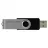 USB flash drive GOODRAM UTS3 TWISTER Black, 128GB, USB3.0