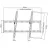 Suport perete Sbox PLB-3446T, 37''-70'', -14°,  600 x 400, 35 kg, Negru