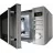 Cuptor cu microunde GORENJE MMO20DE II, 20 l, 800 W, 7 trepte, 8 programe, Control mecanic, Inox, Negru