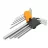 None Set TOLSEN de 9 chei hexagonale cu brat extra-lung si varf sferic Cr-V