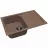 Chiuveta Dr.Gans Adelia 780, Granit compozit, Brun-Terracota, 78 x 51