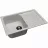 Chiuveta Dr.Gans Adelia 780, Granit compozit, Negru, 78 x 51