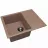 Chiuveta Dr.Gans Tehno 650, Granit compozit, Maro, Terracota, 65 x 51