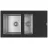 Chiuveta Florentina Combi 860 K, Quartz, Antracit, 86 x 51