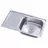 Chiuveta FREDDO SN9002D, Inox, 43.5 x 76