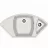 Set chiuveta de bucatarie si baterie Dr.Gans Gabi + SanDonna F 1069, Granit compozit, Gri, 101.5 x 51