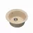 Set chiuveta de bucatarie si baterie Dr.Gans GALA + SanDonna F 1069, Granit compozit, Bej, 51 x 51