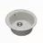 Set chiuveta de bucatarie si baterie Dr.Gans GALA + SanDonna F 1069 Gri, Granit compozit, Gri, 51 x 51
