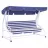 Balansoar Villager CRETA Lux, Metal, Albastru, 230 x 170 x 125