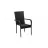 Scaun de gradina Villager Scaun de gradina BAY (Negru), Rattan, Otel, Negru, 94 x 65 x 56