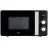 Cuptor cu microunde MPM MPM-20, 20 l, 700 W, 5 trepte de putere, 8 programe, Control mecanic, Negru, Inox