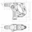 Ciocan rotopercutor cu acumulator METABO Power Maxx BH 12 BL 16 GAS 600207860, 12 V