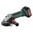 Polizor unghiular cu acumulator METABO W 18 LTX  2x4.0 Ah 602174610 valiza